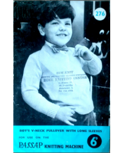 Passap M201 276 Boy's V-Neck Pullover