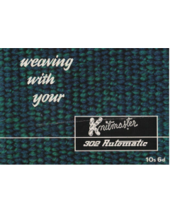 Knitmaster ES302 Knitting Machine Instruction Manual