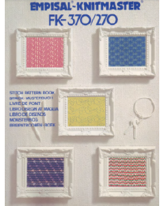 Empisal Knitmaster FK-370-270 Pattern Book