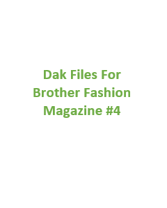 Brother Fashion Magazine 04 Files for Designaknit