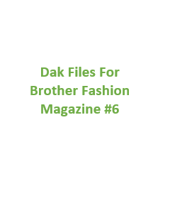 Brother Fashion Magazine 06 Files for Designaknit