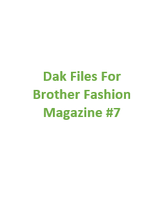 Brother Fashion Magazine 07 Files for Designaknit