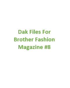 Brother Fashion Magazine 08 Files for Designaknit