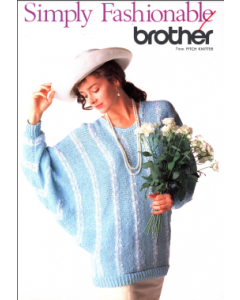 Brother Simply Fashionable for 7mm Knitters Magazine