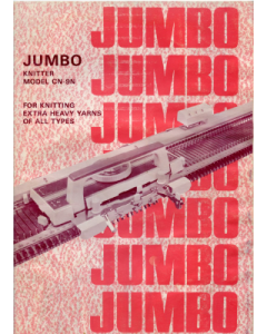 Corona CN9 Super Jumbo Instruction Book