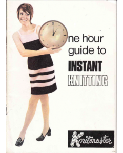 Knitmaster Instant Knitting Machine Instruction Manual