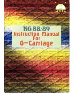 Brother KG88 and KG89 Garter Carriage User Guide