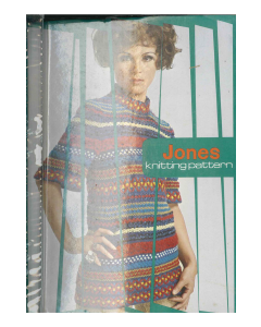 Jones 8 stitch Knitting Pattern Book