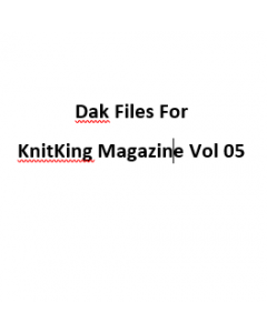 KnitKing Vol 05 Files for Designaknit