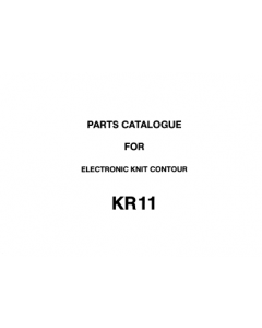 KR11 Knitting Machine Parts Catalog