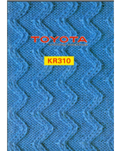 Toyota KR310 Bulky Ribber Manual