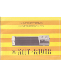 KR6 Knit Radar User Manual