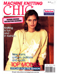 Machine Knitting Chic Magazine Issue 12
