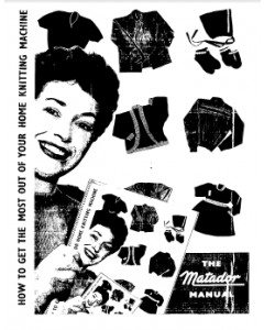 Matador Knitting Machine Instructions