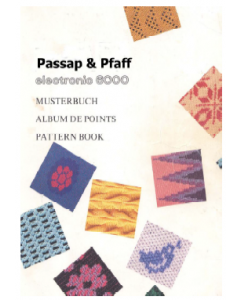 Passap E6000 Pattern Book