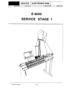 Passap E6000 Service Manual
