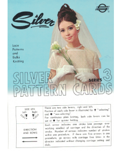 Studio Manual Pattern Cards Series 3 Lace and Bulki for 4 Pushbutton