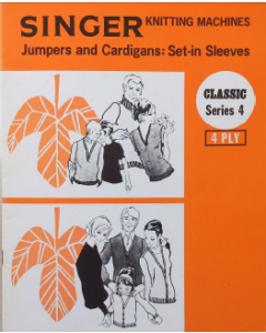 Singer Series 04 4 Ply Jumpers and Cardigans Set In Sleeves