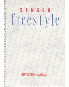 Singer Freestyle Knitting Machine Instruction Manual