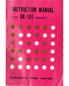 Silver Reed SK101 User Guide