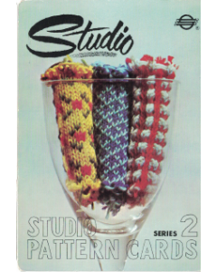 Studio Manual Pattern Cards Set 2 for 4 Pushbutton