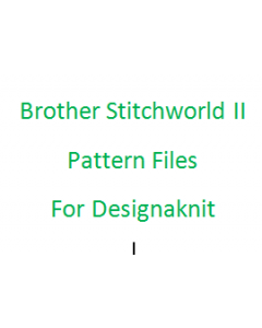 Brother Stitchworld II Files for Designaknit