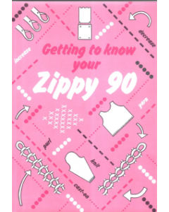 Knitmaster Zippy 90 (LK 100) Knitting Machine Instruction Manual