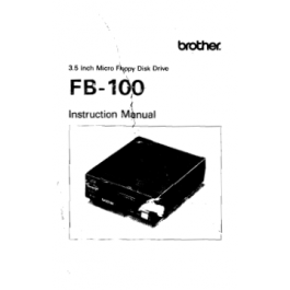 Brother FB100 3.5 sale Inch Micro Floppy Disk Drive for Electronic Knitting Machine