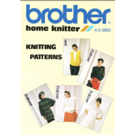 Brother KX-350 knitting machine - Textile Makerspace